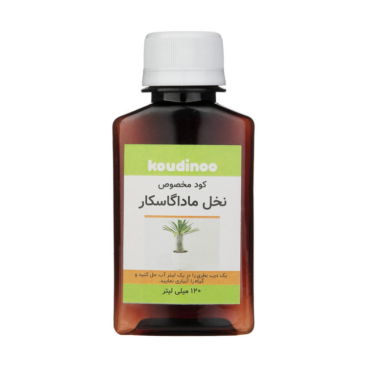 کود مایع کامل و تقویت کننده نخل ماداگاسکار کودینو مدل K-79 حجم 120 میلی لیتر