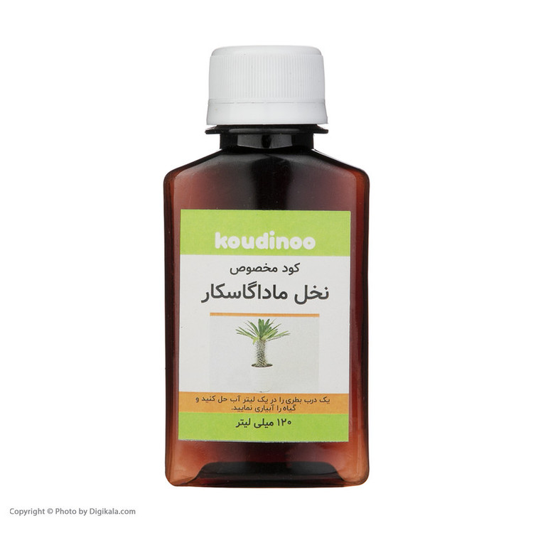 کود مایع کامل و تقویت کننده نخل ماداگاسکار کودینو مدل K-79 حجم 120 میلی لیتر